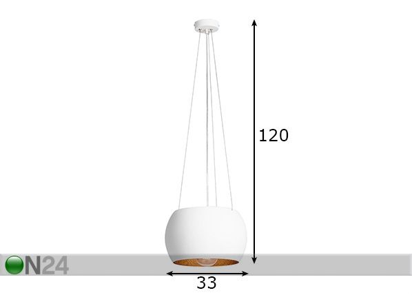 Laelamp Torus mõõdud
