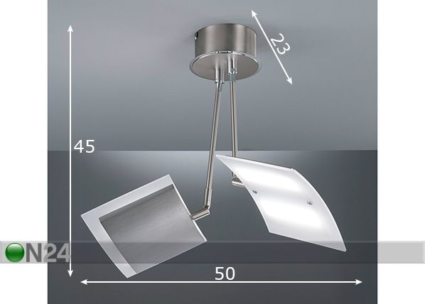 Laelamp Tours LED mõõdud