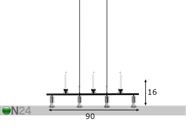 Laelamp Universe mõõdud