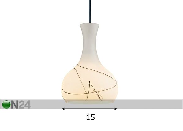 Laelamp Vegas Ø 15 cm mõõdud