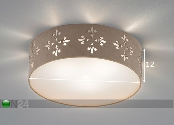 Laelamp Villa mõõdud