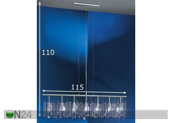 Laelamp Vitoria mõõdud