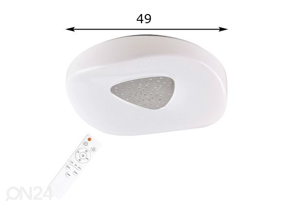 Laeplafoon Arion 50 LED 36 W mõõdud