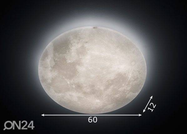 Laeplafoon Lunar mõõdud