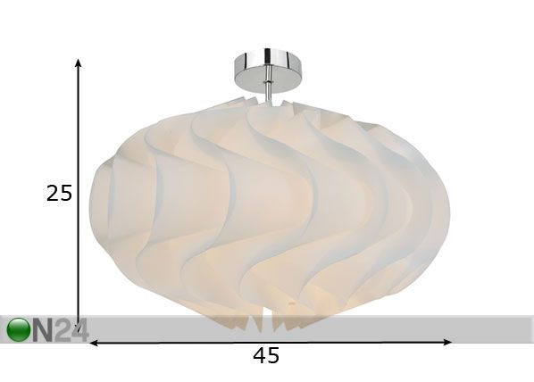 Laevalgusti Aggeo Ø45 cm mõõdud