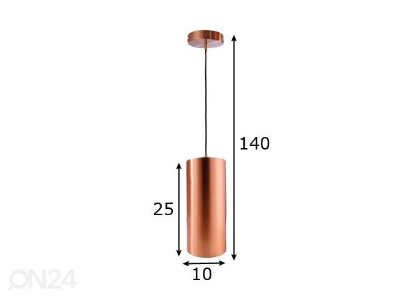 Laevalgusti Barrel mõõdud