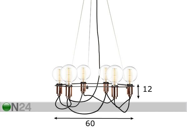 Laevalgusti Cables mõõdud