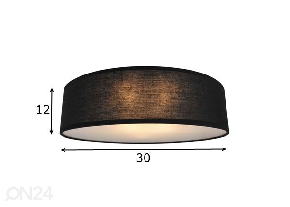 Laevalgusti Clara Black mõõdud