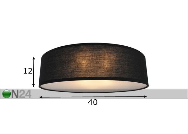 Laevalgusti Clara Black mõõdud