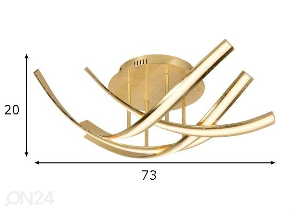 Laevalgusti Linda mõõdud