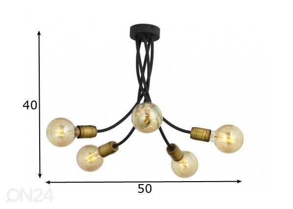 Laevalgusti Luce 5 mõõdud