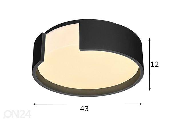 Laevalgusti Pavia Ø43 cm mõõdud