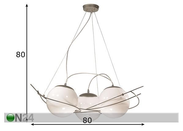 Laevalgusti Saturn mõõdud