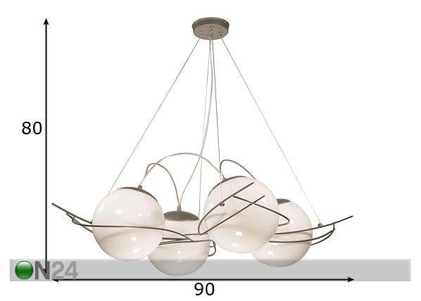 Laevalgusti Saturn mõõdud