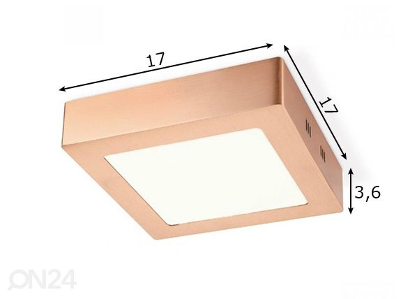 Laevalgusti Ska 17x17 cm mõõdud