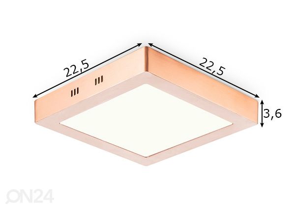 Laevalgusti Ska 22,5x22,5 cm mõõdud