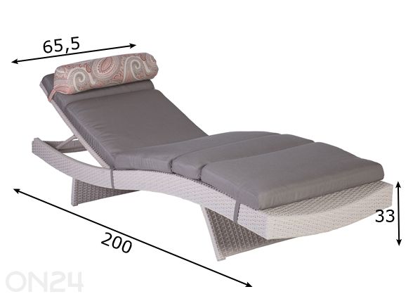 Lamamistool Stella mõõdud