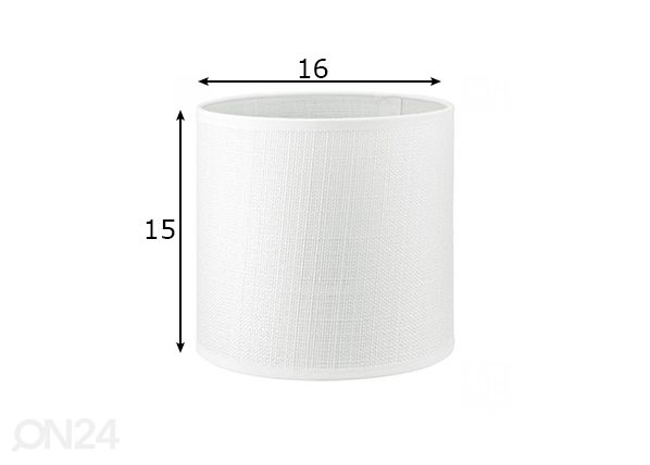 Lambivari Canvas ⌀16xh15 cm mõõdud