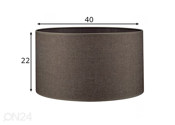 Lambivari Canvas ⌀40xh22 cm mõõdud