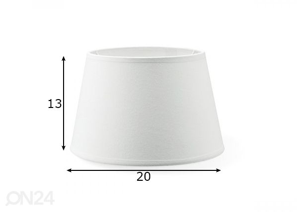 Lambivari Largo ⌀20xh13 cm mõõdud