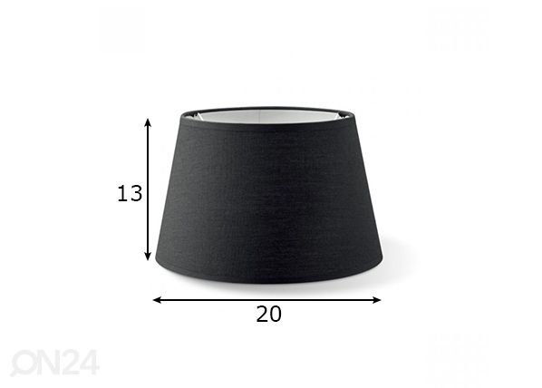 Lambivari Largo ⌀20xh13 cm mõõdud