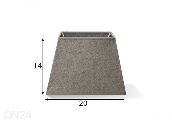 Lambivari Melrose 20x20xh14 cm mõõdud