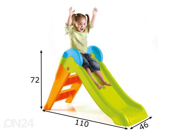 Laste liumägi Keter Boogie Slide mõõdud