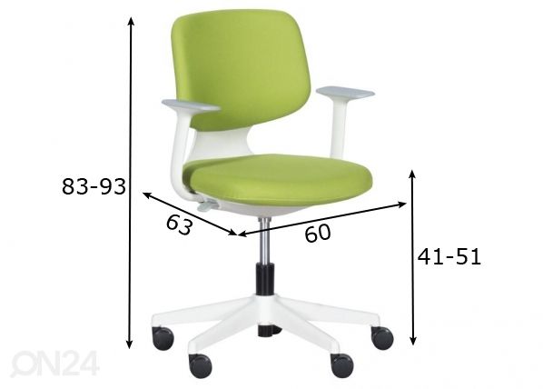 Laste töötool Carmen 6218 mõõdud