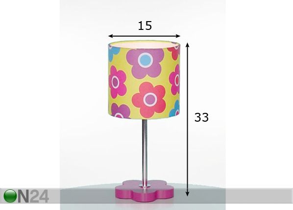 Lastelamp Pop mõõdud