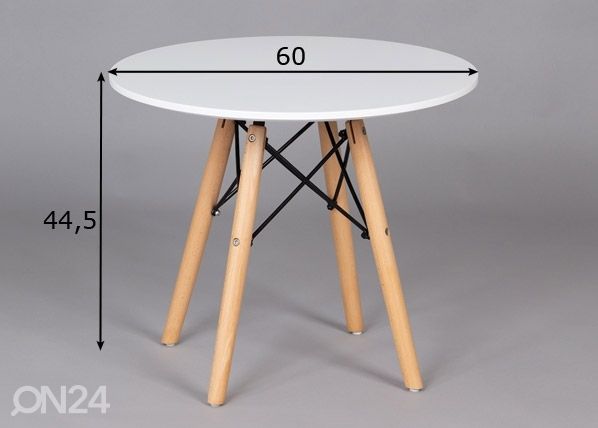 Lastelaud Ø 60 cm mõõdud