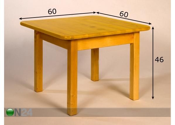 Lastelaud h46 cm mõõdud
