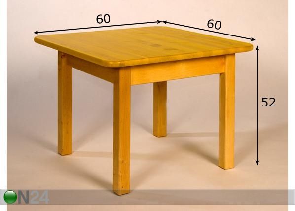 Lastelaud h52 cm mõõdud