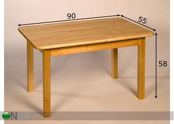 Lastelaud h58 cm mõõdud