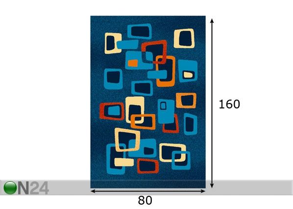 Lastevaip Funky 80x160 cm mõõdud