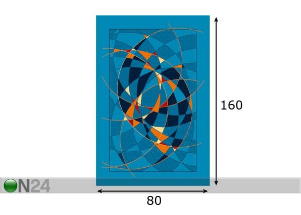 Lastevaip Gloster 80x160 cm mõõdud