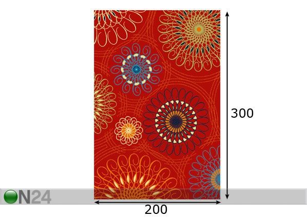 Lastevaip Odylia 200x300 cm mõõdud