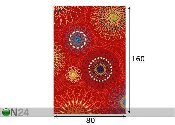 Lastevaip Odylia 80x160 cm mõõdud