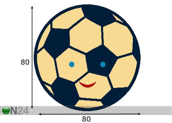Lastevaip Pilka F 80 cm mõõdud
