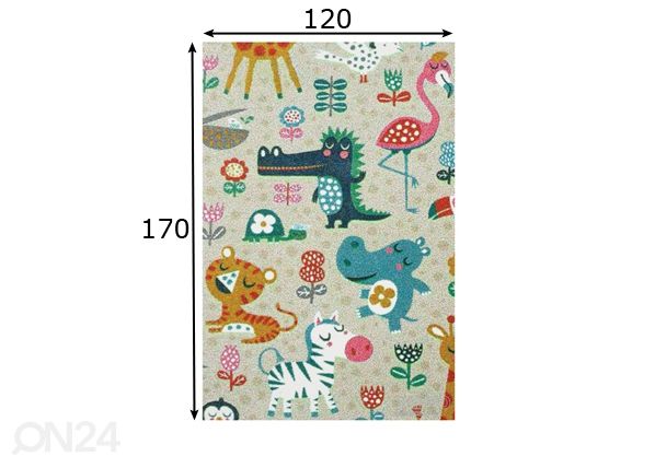 Lastevaip Play 67VKV 120x170 cm mõõdud