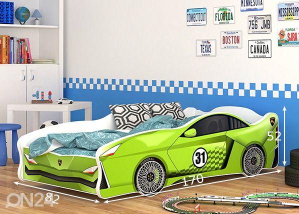 Lastevoodi 80x160 cm mõõdud