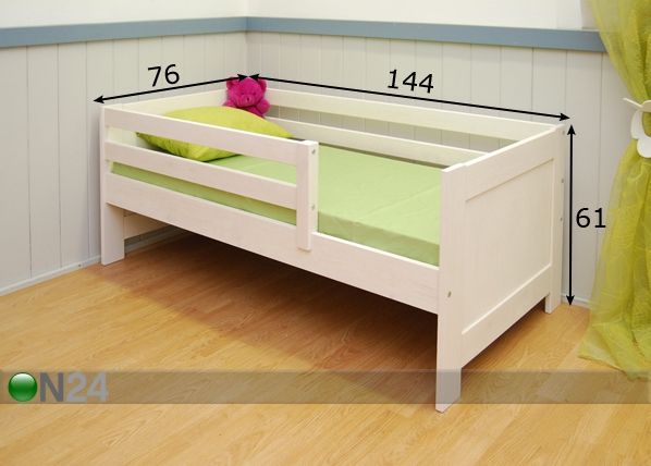 Lastevoodi Pretty 70x140 cm mõõdud