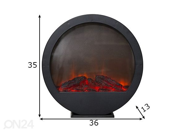 Latern Fireplace mõõdud