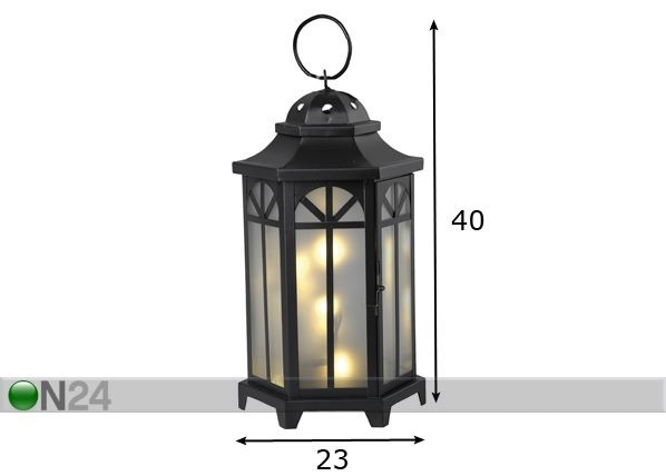 Latern Kantis 40cm mõõdud