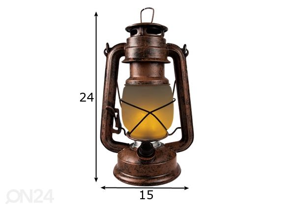 Latern LED mõõdud