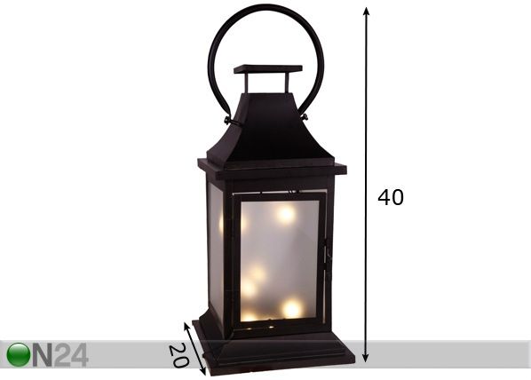Latern Lyktis 40cm mõõdud