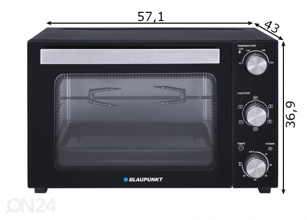 Lauaahi Blaupunkt mõõdud