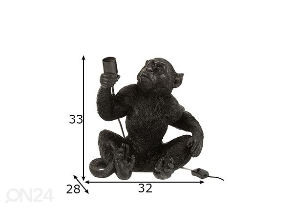 Laualamp Ape mõõdud