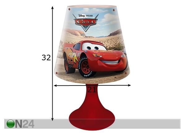 Laualamp Autod mõõdud
