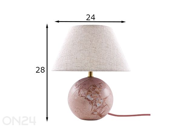 Laualamp Castello 24 mõõdud