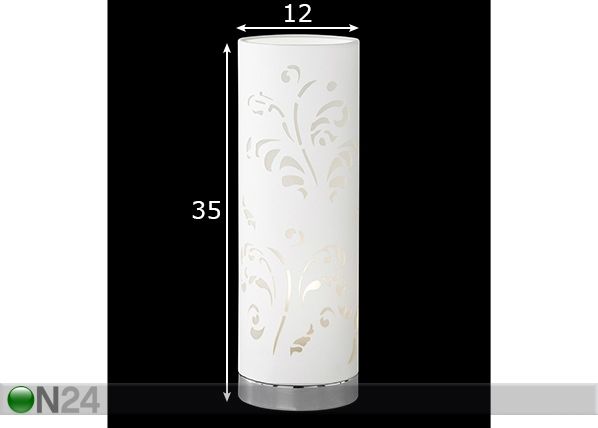 Laualamp Flora mõõdud
